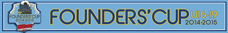 2014-2015 Founders Cup U16-U19 banner